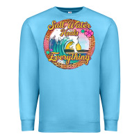 Ocean Blue salt water heals everything Premium Sweatshirt - Jasminsmagicworld