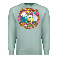Seafoam salt water heals everything Premium Sweatshirt - Jasminsmagicworld
