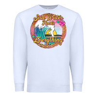 White salt water heals everything Premium Sweatshirt - Jasminsmagicworld