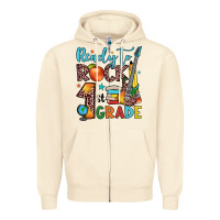 Sandshell ready to rock 1st grade Zipper Hoodie - JahusDesignShop