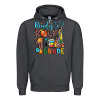 Smoke ready to rock 1st grade Zipper Hoodie - JahusDesignShop