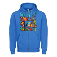 True Royal ready to rock 1st grade Zipper Hoodie - JahusDesignShop