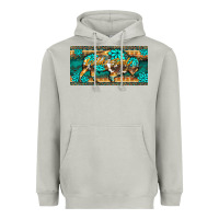 Moon Dust western  bison wild soul turquoise's gemstones  license plate template Heavyweight Hoodie - BarkalooDesign