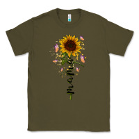 Army Green mama sunflower Classic Tee - RacoonDesign