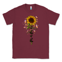 Burgundy mama sunflower Classic Tee - RacoonDesign