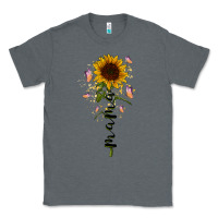 Charcoal Heather mama sunflower Classic Tee - RacoonDesign
