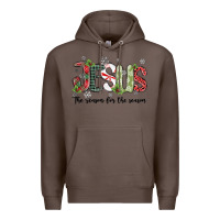 Coffee jesus the reason for the season Premium Hoodie - MaliasSmallBusiness