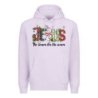 Lilac jesus the reason for the season Premium Hoodie - MaliasSmallBusiness