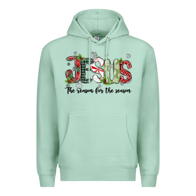Jesus The Reason For The Season Premium Hoodie by MaliasSmallBusiness | Teevron