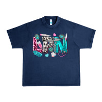 Navy lpn Urban Heavy Tee - texasbilliewilder