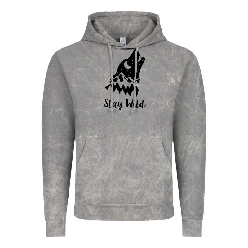 Stay Wild Vintage Hoodie by Unal Design | Teevron