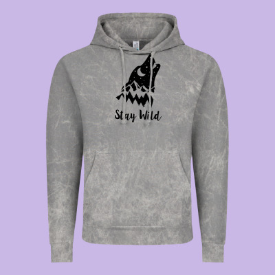 Vintage Hoodie stay wild