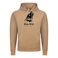 Vintage Coffee stay wild Vintage Hoodie - Unal Design