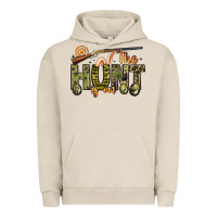 Pigment French Oak the hunt is on Urban Hoodie - Artiststas