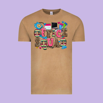 Office Squad Vintage Tee Designed By Zillion Design Studio