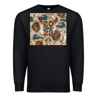 Black Baseball senior Premium Sweatshirt - NancyCooperArtShop