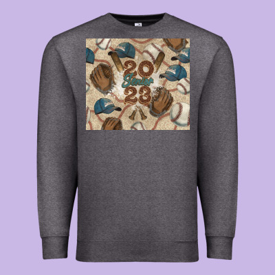 Baseball Senior Premium Sweatshirt Designed By Nancycooperartshop