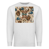 Oatmeal Heather Baseball senior Premium Sweatshirt - NancyCooperArtShop