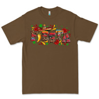 Cacao fieasta with sombrero rose and pepper Premium Tee - Artiststas