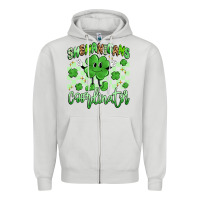 Dove Grey shenanigans coordinator Zipper Hoodie - Artiststas