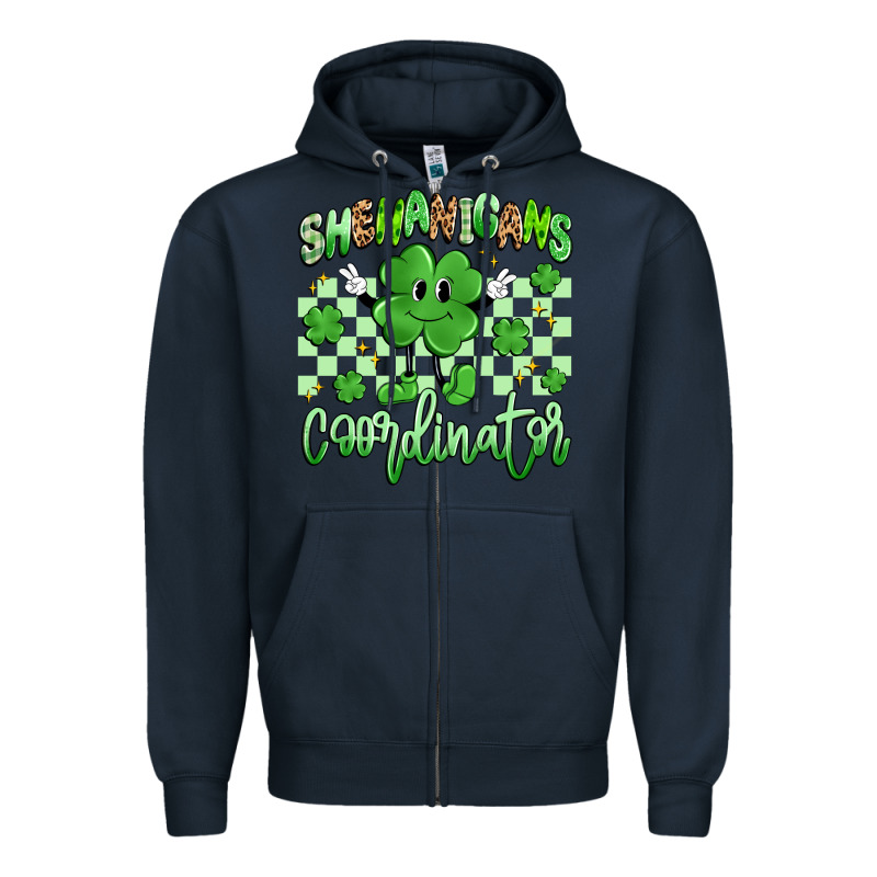 Shenanigans Coordinator Zipper Hoodie by Artiststas | Teevron