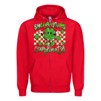 Red shenanigans coordinator Zipper Hoodie - Artiststas