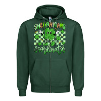 Sports Green shenanigans coordinator Zipper Hoodie - Artiststas