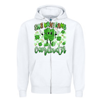 White shenanigans coordinator Zipper Hoodie - Artiststas