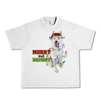 Lunar Rock merry and bright white shepherd Urban Heavy Tee - RanaPortraitStore