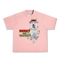 Salmon merry and bright white shepherd Urban Heavy Tee - RanaPortraitStore