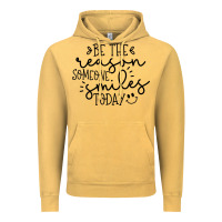 Vintage Mustard smile Vintage Hoodie - Unal Design