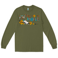Army Green ew people with cross Long Sleeve Tee - HRA Design Shop