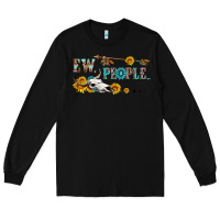 Black ew people with cross Long Sleeve Tee - HRA Design Shop
