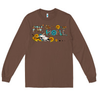 Chestnut ew people with cross Long Sleeve Tee - HRA Design Shop