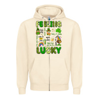 Sandshell feeling lucky Zipper Hoodie - Artiststas