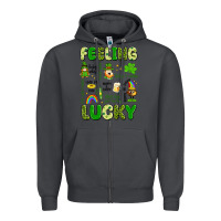 Smoke feeling lucky Zipper Hoodie - Artiststas
