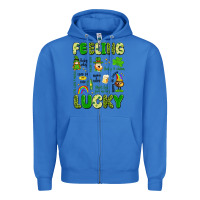 True Royal feeling lucky Zipper Hoodie - Artiststas
