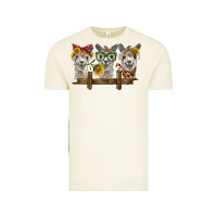 Vintage Arctic 3 alpacas Vintage Tee - BarkalooDesign