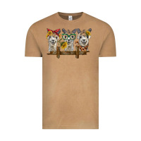 Vintage Camel 3 alpacas Vintage Tee - BarkalooDesign