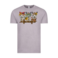 Vintage Zinc 3 alpacas Vintage Tee - BarkalooDesign