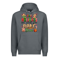 Rock the holidays are what you bake them Premium Hoodie - MaliasSmallBusiness