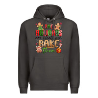 Smoke the holidays are what you bake them Premium Hoodie - MaliasSmallBusiness