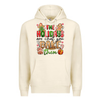 Tofu the holidays are what you bake them Premium Hoodie - MaliasSmallBusiness