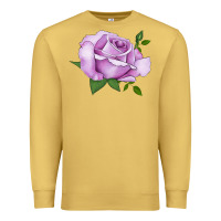Antique Gold life's little pleasures rose Premium Sweatshirt - LillyAllenDesigns
