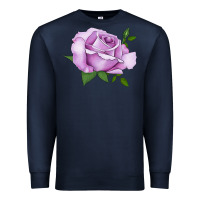 Navy life's little pleasures rose Premium Sweatshirt - LillyAllenDesigns