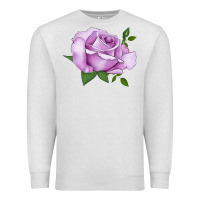 Oatmeal Heather life's little pleasures rose Premium Sweatshirt - LillyAllenDesigns