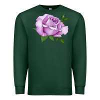 Sports Green life's little pleasures rose Premium Sweatshirt - LillyAllenDesigns
