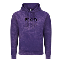 Cloud Purple be kind Vintage Hoodie - Unal Design