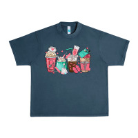 Midnight Navy nurse coffee cups Urban Heavy Tee - texasbilliewilder