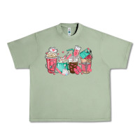 Oil Green nurse coffee cups Urban Heavy Tee - texasbilliewilder